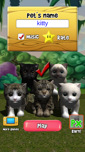 Talking Kittens virtual cat