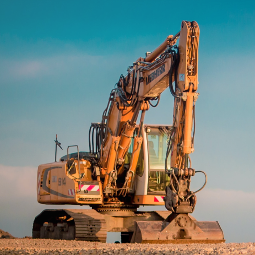 Excavator Wallpaper logo
