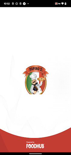Android application Papinos Pizza screenshort