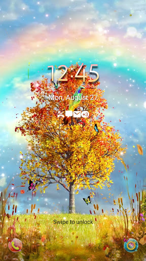 Android application 4K Wallpaper HD - Lonely Autum screenshort