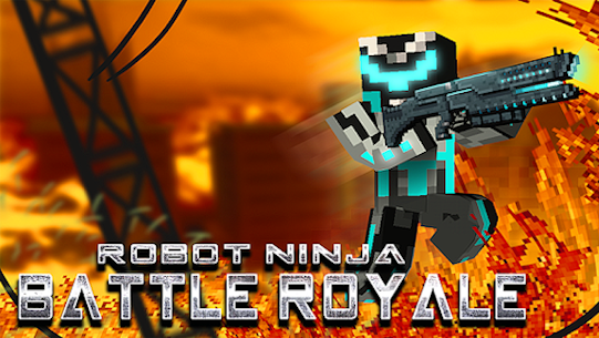 لعبة روبوت نينجا Robot Ninja Battle Royale 3