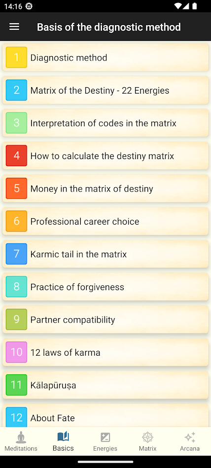 #3. 22 Energies (Android) Podle: Yurii Krymlov