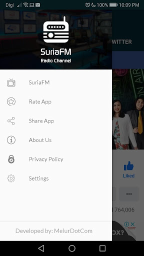 Radio SuriaFM Screen 3