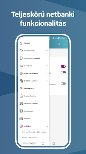 MBH Vállalati App Screen 2
