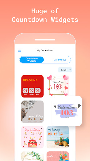 Widget: Countdown to Birthday Screen 2