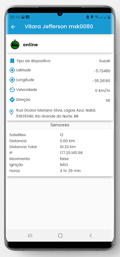 Ultron Rastreamento Screen 3