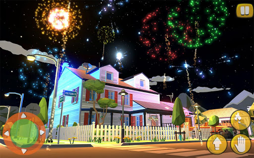 Android application Fireworks Boy Sim Games 3D screenshort