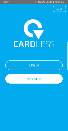Android application CardLess App screenshort