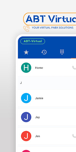Android application ABT-Virtual screenshort
