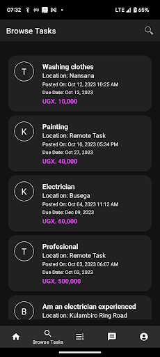 FixApp - Handyman, tasks Screen 3