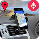 Voice GPS Driving Directions: Earth Satellite View icon