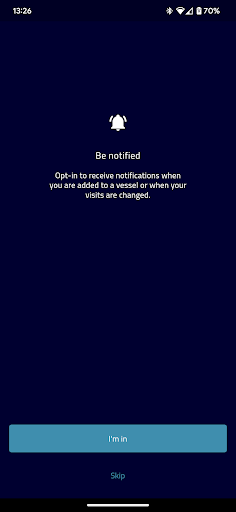 Android application Ship Assist screenshort