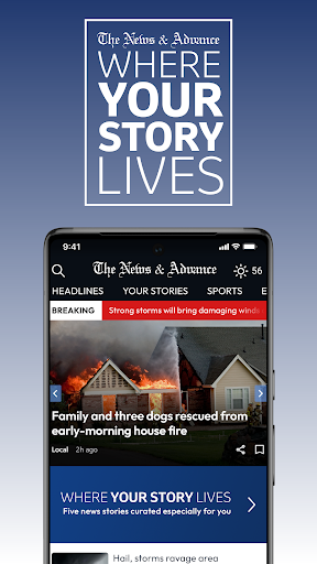 Android application Lynchburg News & Advance screenshort