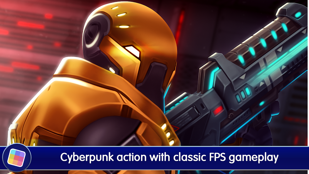 Neon Shadow: Cyberpunk 3D First Person Shooter‏ 1.40.266 APK + Mod (Unlimited money) إلى عن على ذكري المظهر