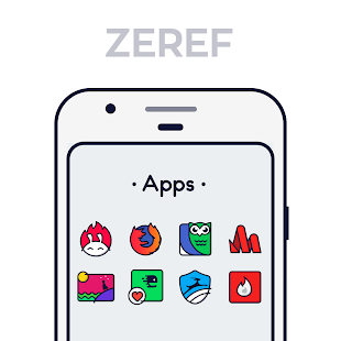 Zeref Icon Pack لقطة شاشة