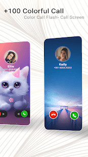 Color Call Screen, Call Themes, Photo Phone Dialer 9.0 screenshots 2