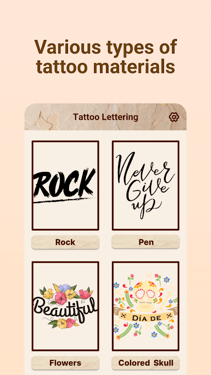 Tattoo Lettering - 1.3 - (Android)