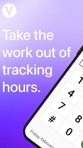 Android application VicTouch - On-Site Time Clock screenshort