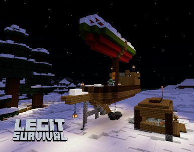 Lokicraft Snowy Village