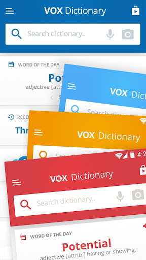 English-Spanish Dictionary Screen 3