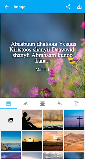 Screenshot of Oromo, Eastern Bible