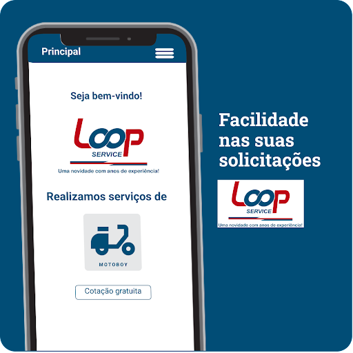 Android application Loop Service - Cliente screenshort