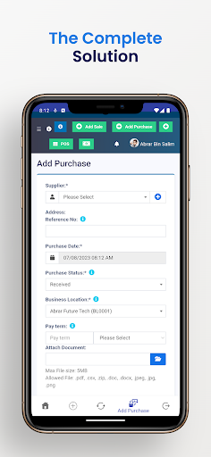 Neocounting Mobile Accounting Screen 3