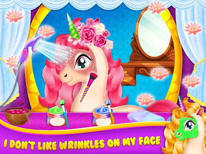 My Little Unicorn Care and Makeup - Pet Pony Care 2.3 APK screenshots 10