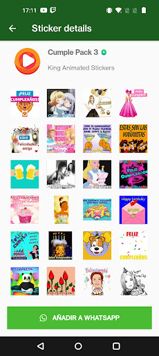 Happy Birthday WASticker Screen 3