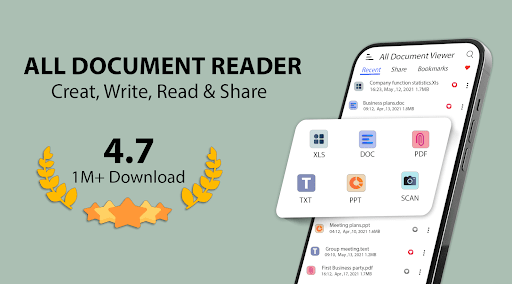 Android application All Document Reader: PDF, DOC screenshort