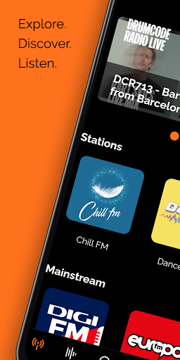 Android application unde - Radio & Podcasts screenshort