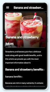 Strawberry banana juice 1 APK + Mod (Unlimited money) para Android
