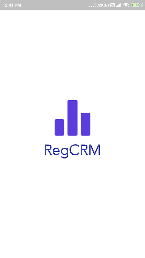 Android application RegCRM screenshort