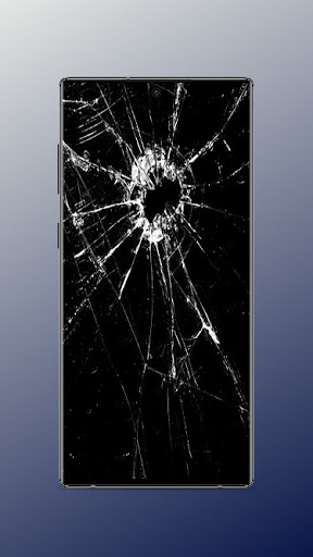 Android application Broken Screen Wallpaper screenshort