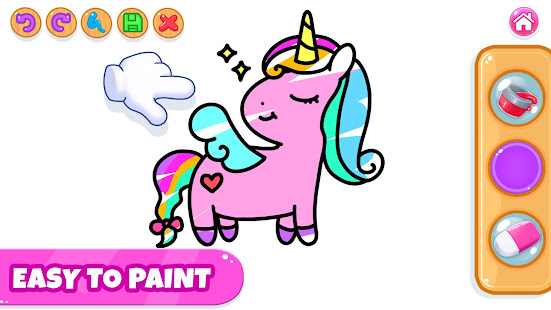Girls Coloring Games for Kids Varies with device screenshots 2