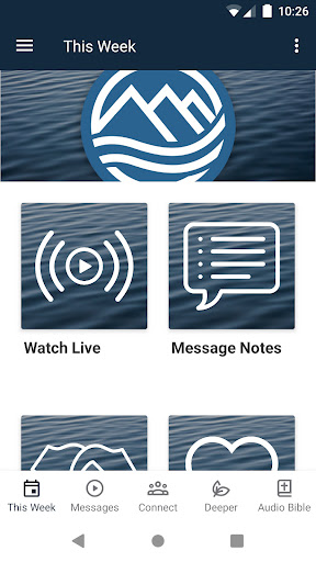 Android application Lanier Point Church screenshort