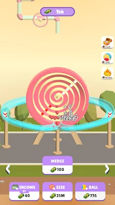 Merge Crazy Balls - Screenshot 4