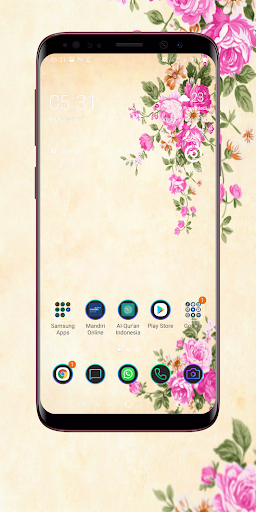 Android application Floral Wallpaper screenshort