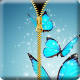 Butterfly Zipper Screen Locker icon