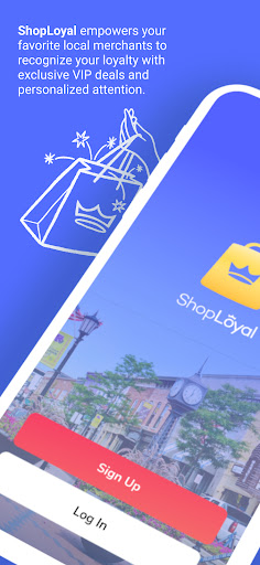 Android application ShopLoyal - VIP Local Shopping screenshort