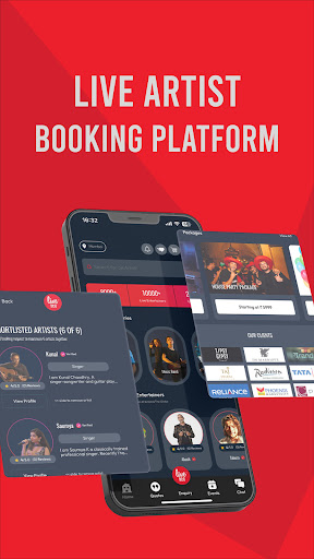 Android application Live101 screenshort
