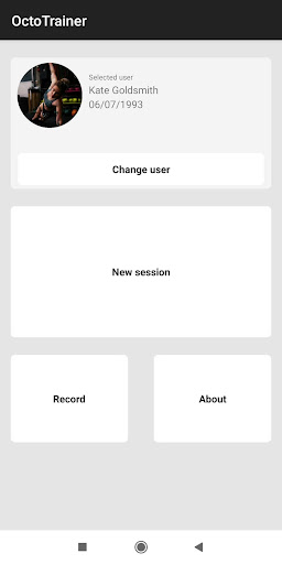 Android application OctoCore screenshort