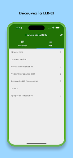 Lecteur de la Bible 2024 Screen 3