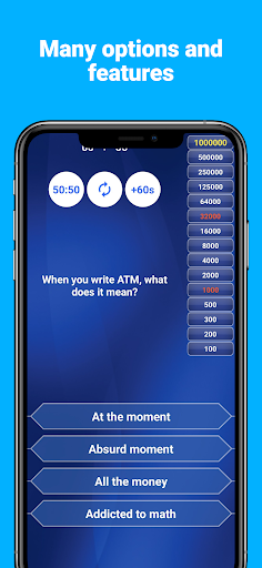 Millionaire Quiz Games Trivia Screen 3