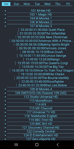 South Africa Tv Guide Screen 2