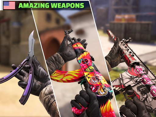 Code Triche Counter Attack - Multiplayer FPS (Astuce) APK MOD screenshots 6
