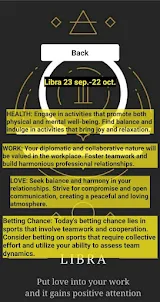 Horoscope - LOVE WORK HEALTH