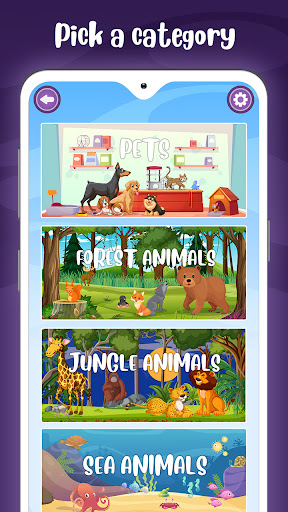 All Animal Puzzle Game Screen 2