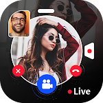Cover Image of Download Online girl video call app free 2.0 APK