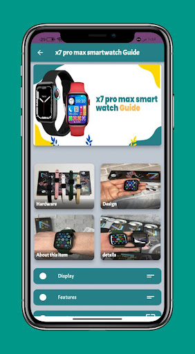 X7 pro max smartwatch guide Screenshot 1 - AppWisp.com